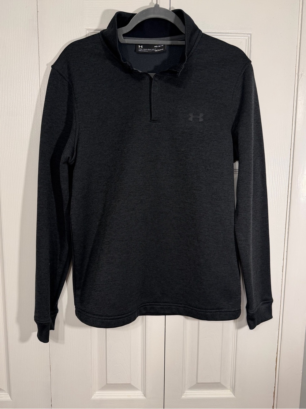 Under Armour ColdGear 1/4 Zip Pullover Medium Black